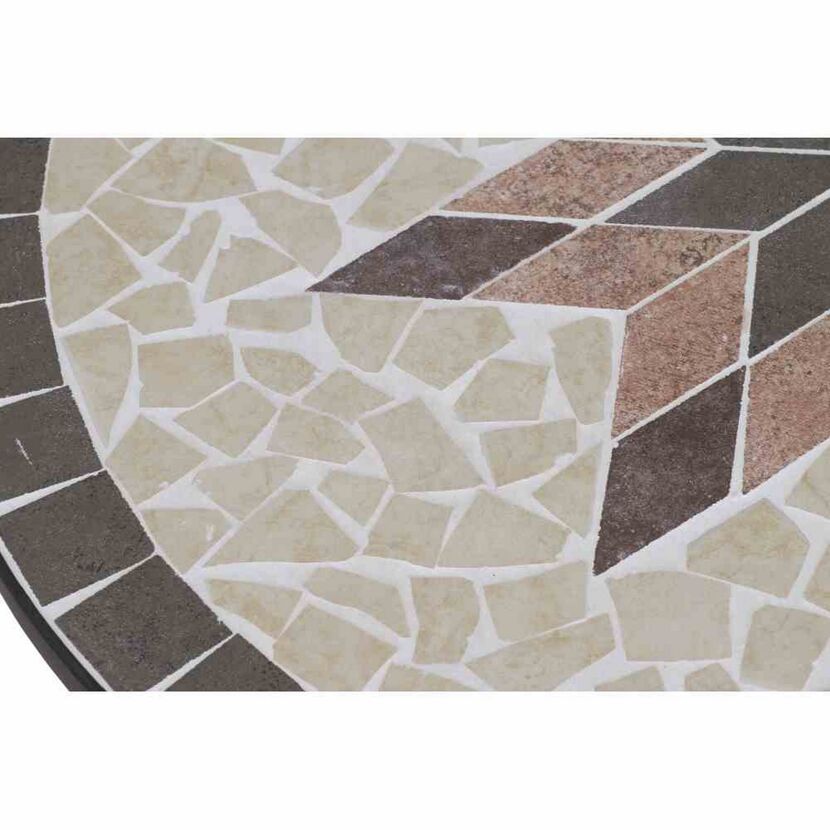 Gartentisch 'Stella' klappbar Stahl/Keramik 70 x 71 x 35,5 cm