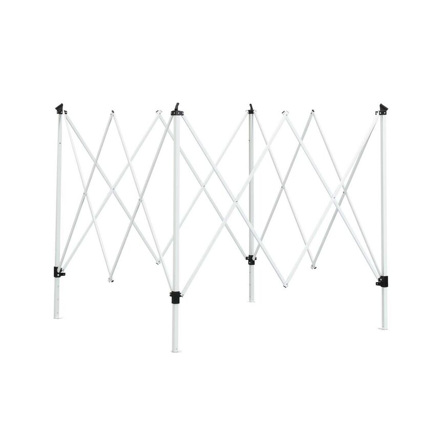 Gartenpavillon 'Tine' inkl. Tragetasche blau 300 x 250 x 300 cm