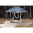 Gartenpavillon 'Tine' inkl. Tragetasche blau 300 x 250 x 300 cm