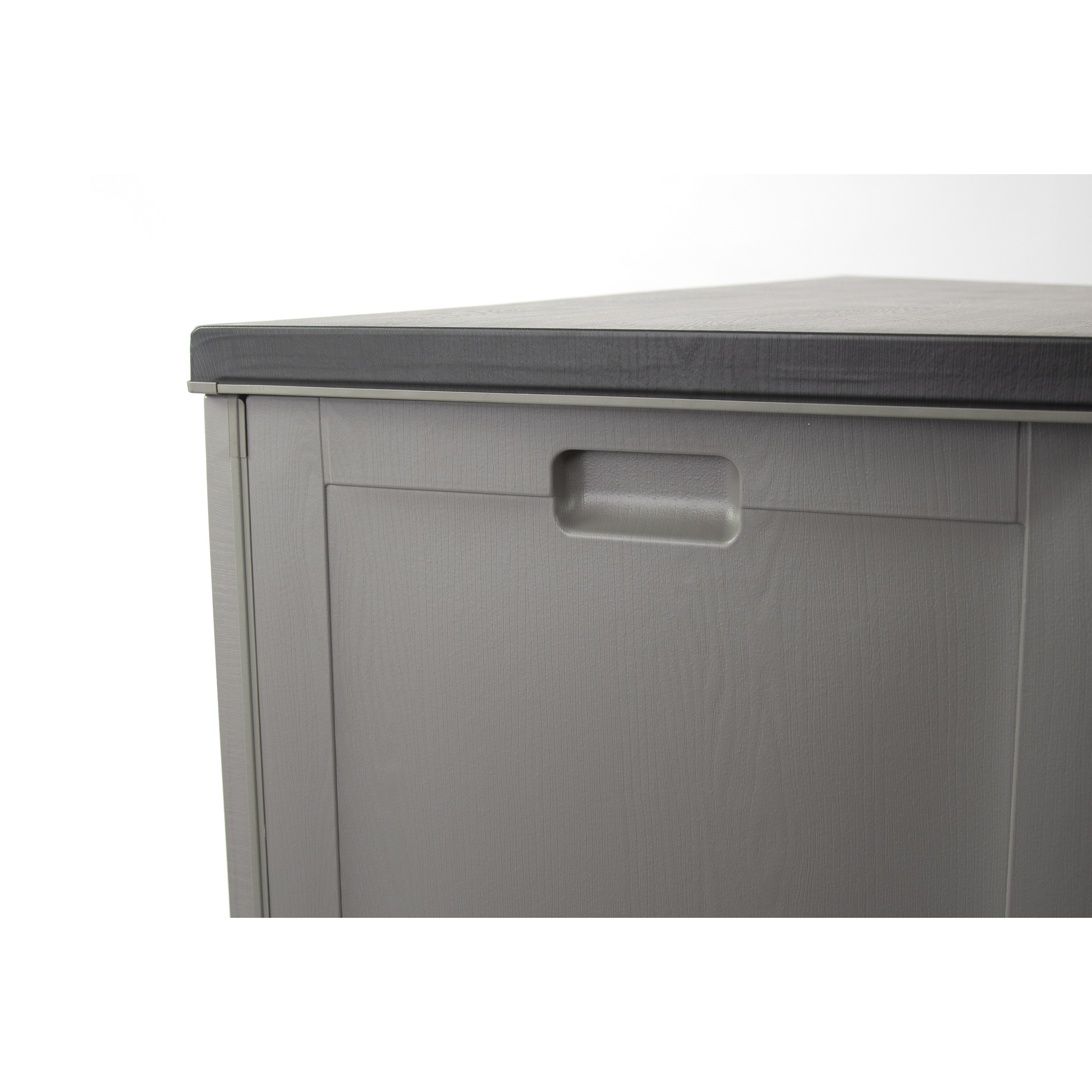 Kissenbox 'Molly M' Kunststoff grau/schwarz 144 x 57 x 54 cm 390 Liter + product picture