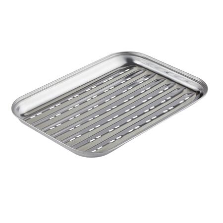 2. Bild von Grillschale Edelstahl 34,5 x 24,3 cm