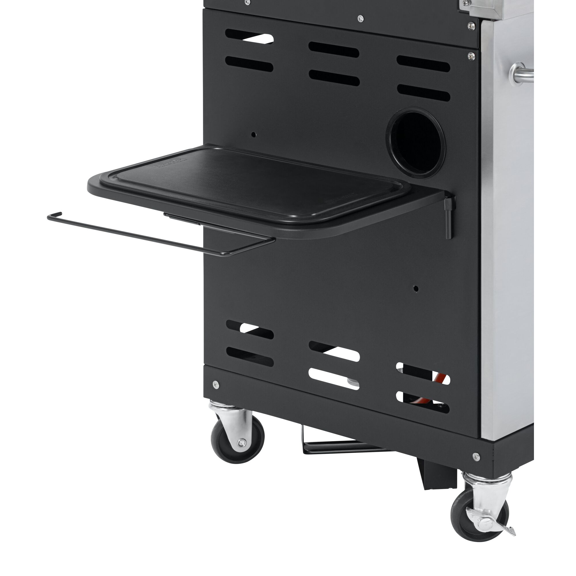 Seitenablage eines Gasgrills