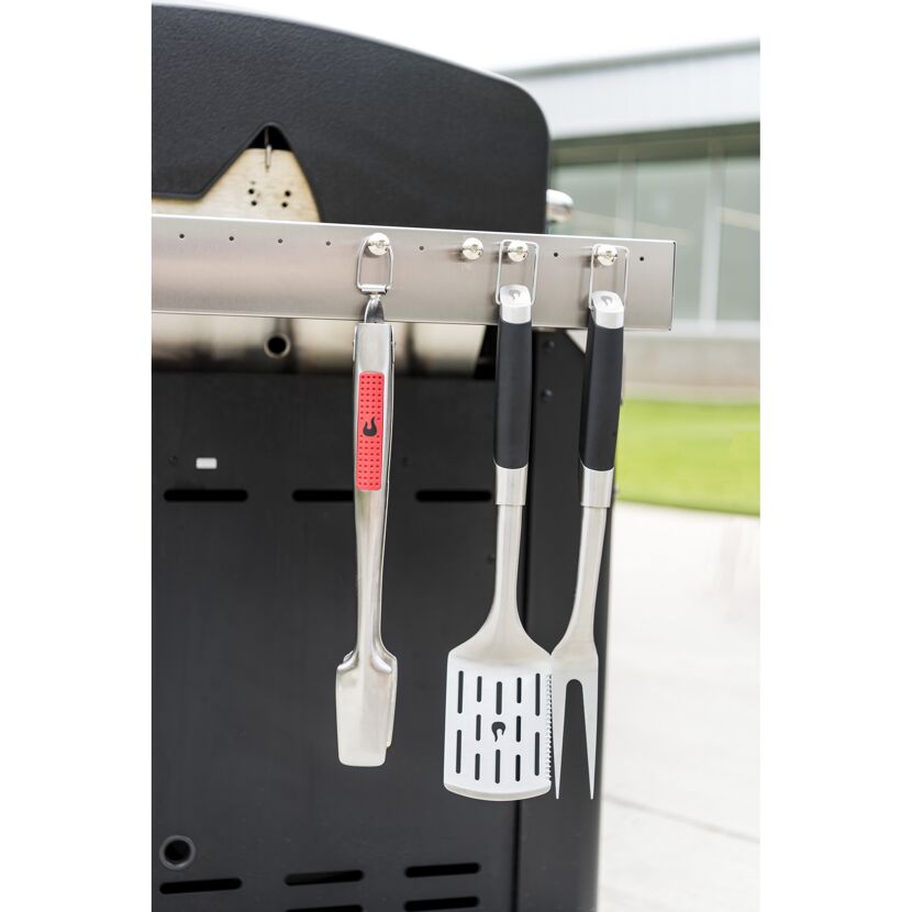 Grillzange, Pfannenwender und Grillgabel