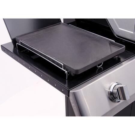 2. Bild von Grillplatte Gusseisen 37 x 25,4 x 2 cm