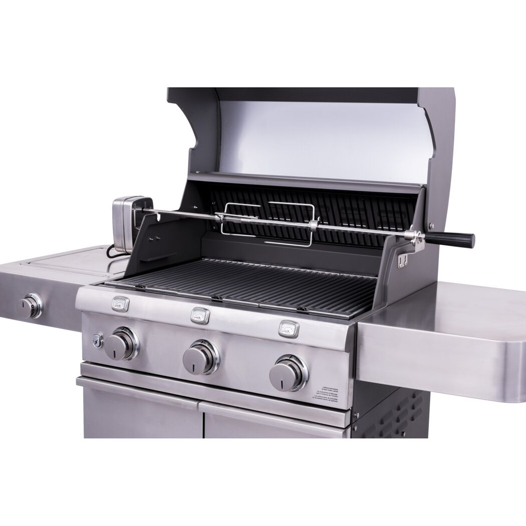 Gasgrill mit Drehspieß