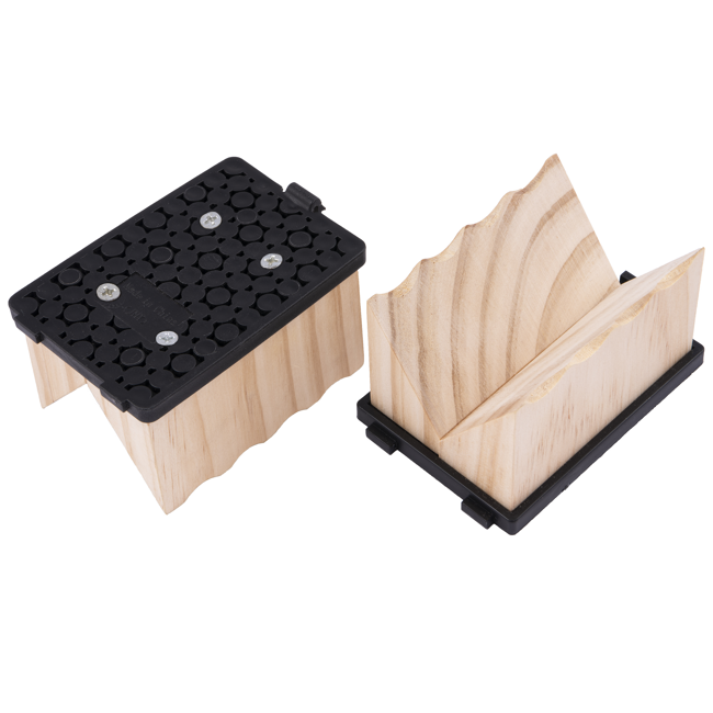Bild von Ersatzkopf für Grill-Reinigungsbürste 'Hot-Clean' Holz 7 x 5,5 x 10 cm