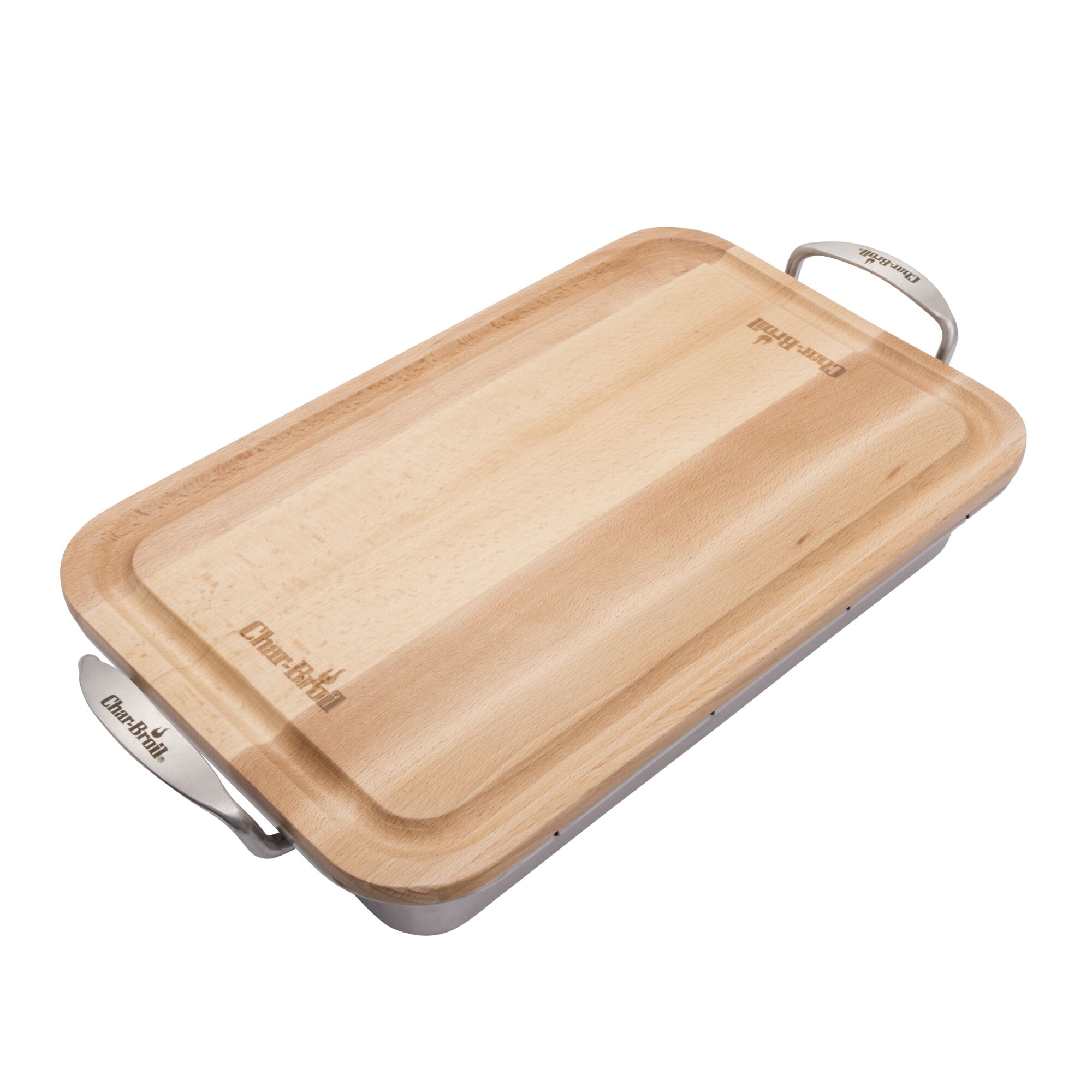 Char-Broil Bratschale mit Holzbrett