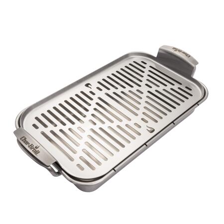 2. Bild von Grillpfanne 'GRILL+®' Edelstahl 42,5 x 22 x 5 mm