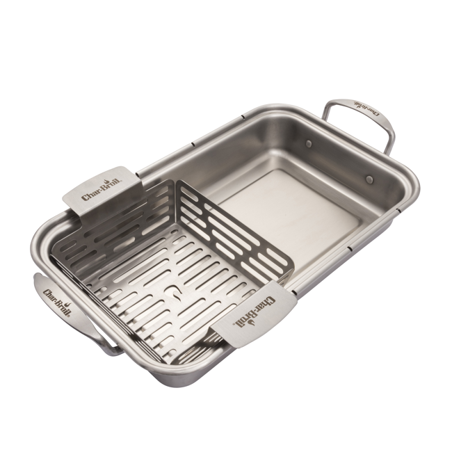 Bild von Grillkorb 'GRILL+®' Edelstahl 25,5 x 16 x 7 cm