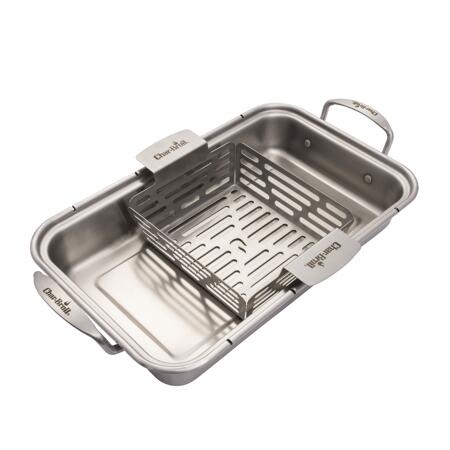 3. Bild von Grillkorb 'GRILL+®' Edelstahl 25,5 x 16 x 7 cm