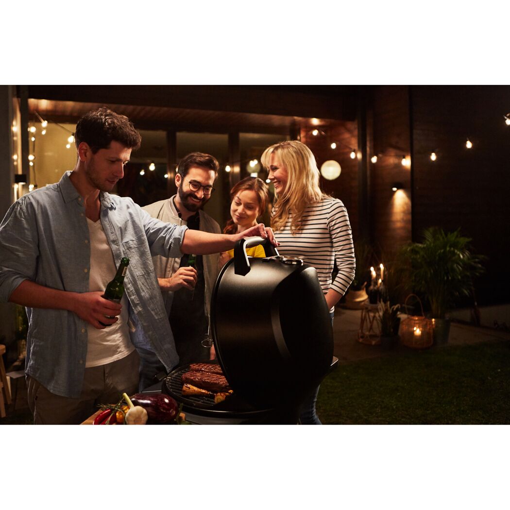 Elektrogrill 'All-Star 120 electric' schwarz 2200 W 64,6 x 110,1 x 101,3 cm