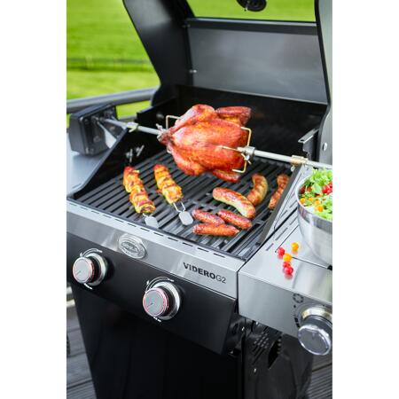 3. Bild von Premium-Drehspieß 'G2/G3/F60' Edelstahl, für Gasgrill