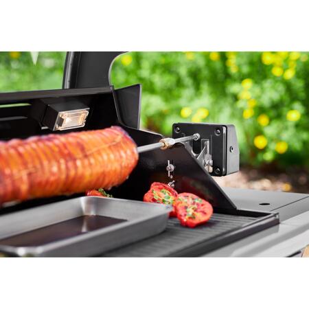 4. Bild von Premium-Drehspieß 'G4/G6' Edelstahl, für Gasgrill