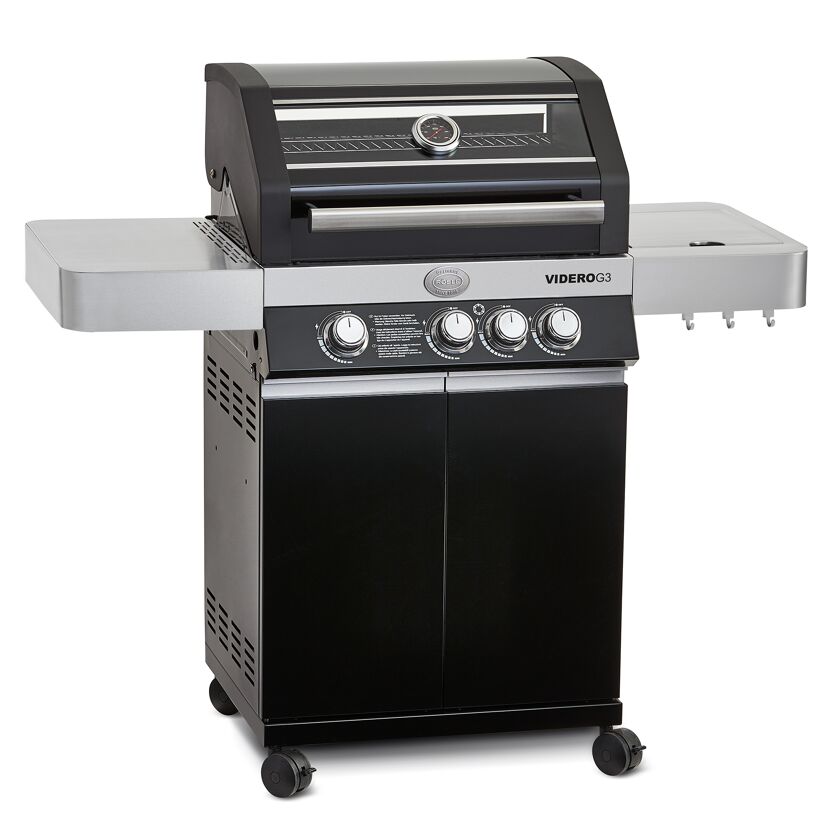 Gasgrill BBQ-Station Videro G3 schwarz