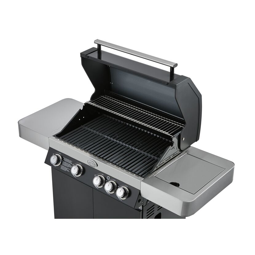 Gasgrill BBQ-Station Videro G4 schwarz