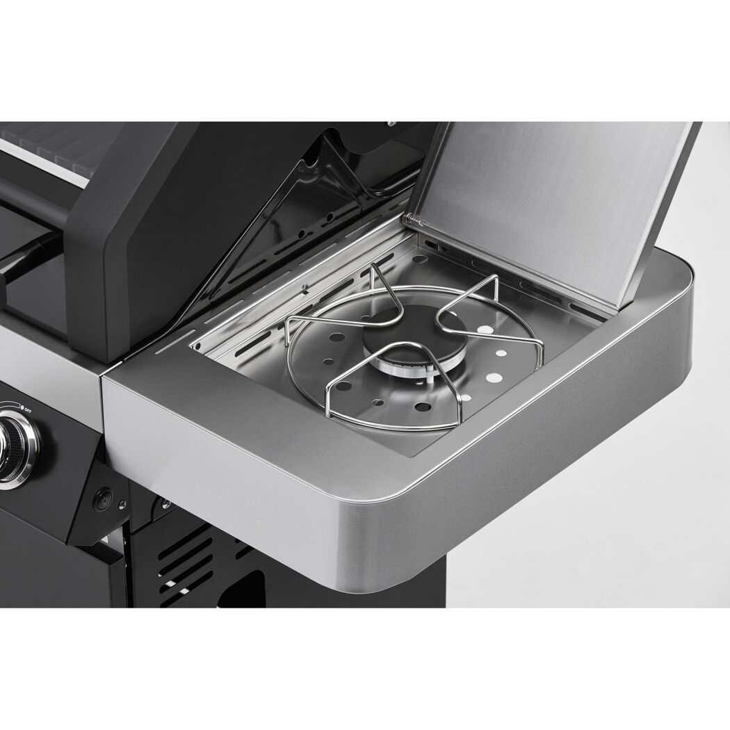 Seitenbrenner eines Gasgrills