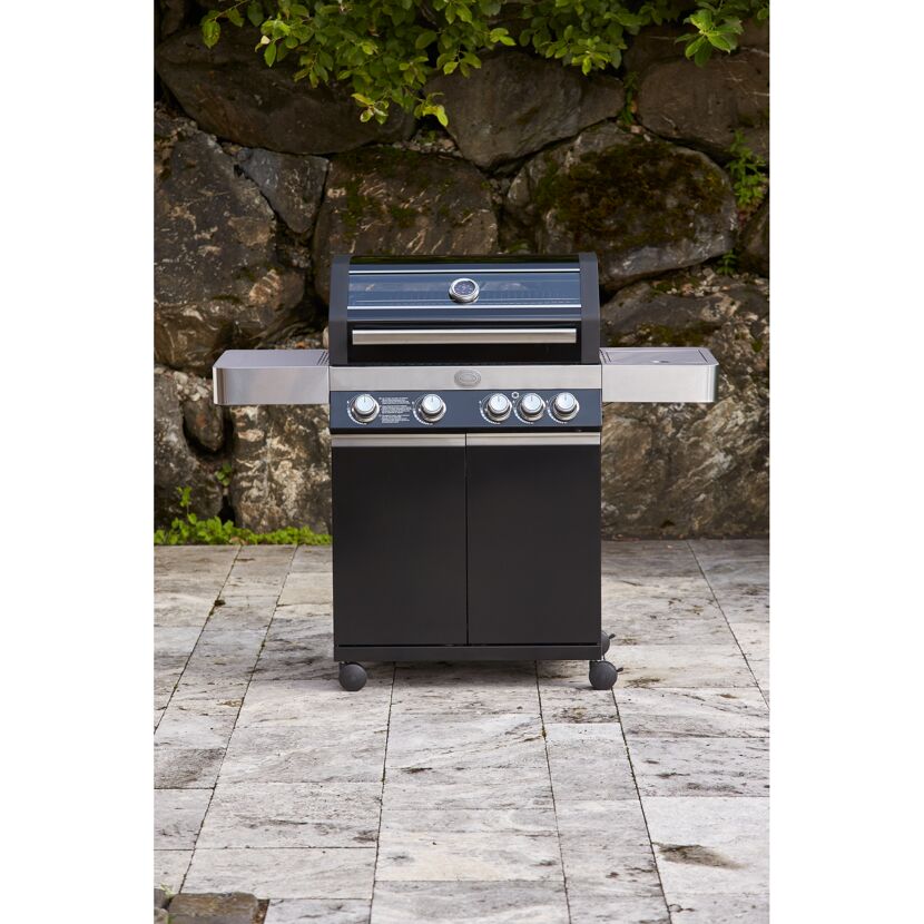 Gasgrill BBQ-Station Videro G4 schwarz