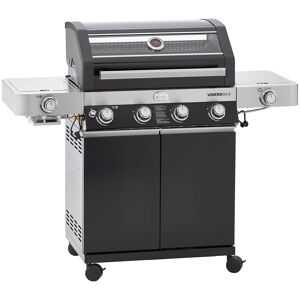 Gasgrill 'BBQ-Station Videro G4-S Vario+' schwarz 138 x 117,5 x 57 cm