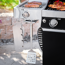 Gasgrill 'BBQ-Station Videro G4-S Vario+' schwarz 138 x 117,5 x 57 cm