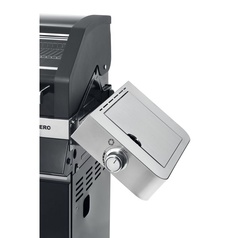 Seitenbrenner des Videro G4-S Vario Gasgrills