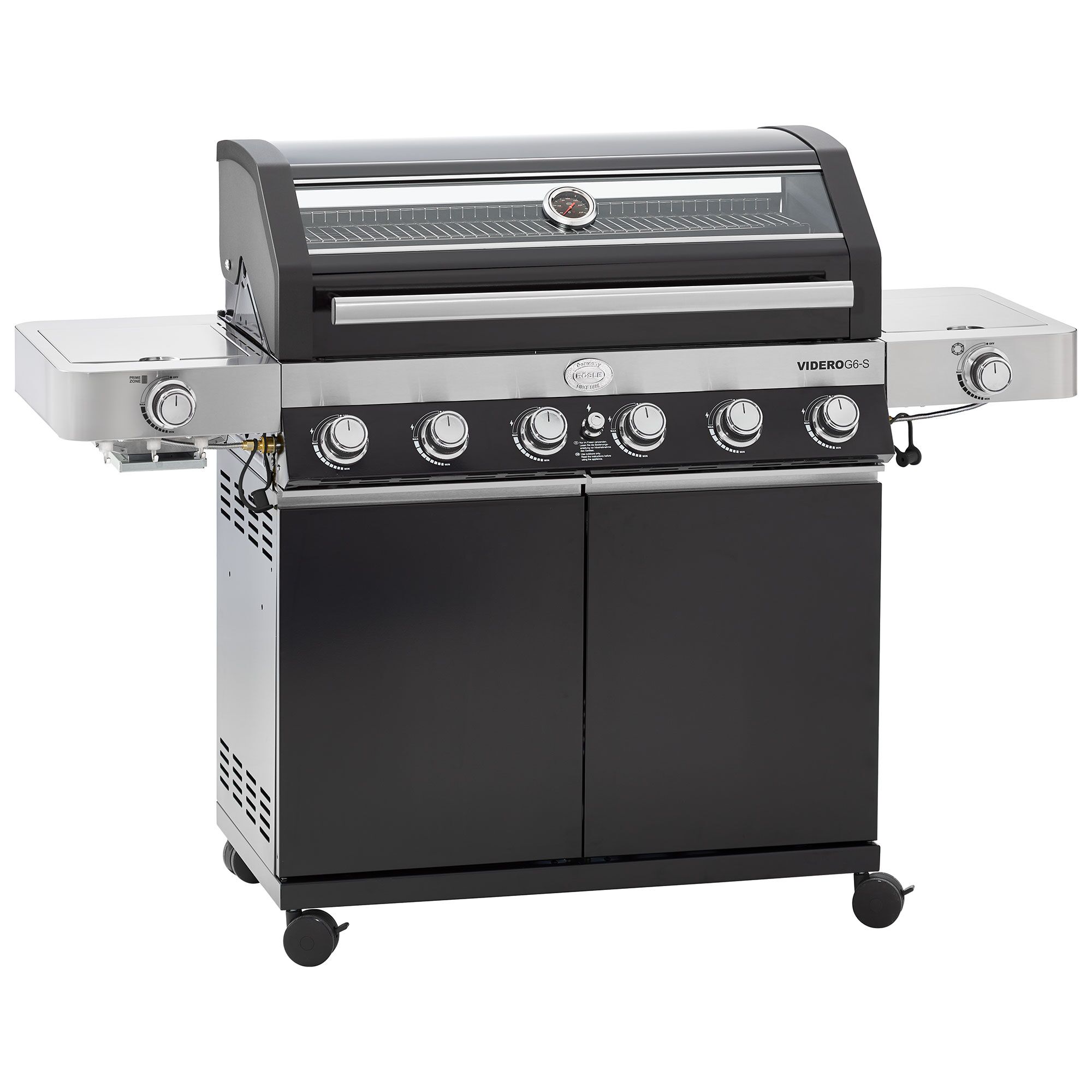 Gasgrill Videro G6-S Vario schwarz