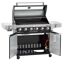 Gasgrill Videro G6-S Vario schwarz 50 mbar