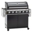 Gasgrill 'Videro G6-S Vario+' schwarz 157 x 117,5 x 57 cm