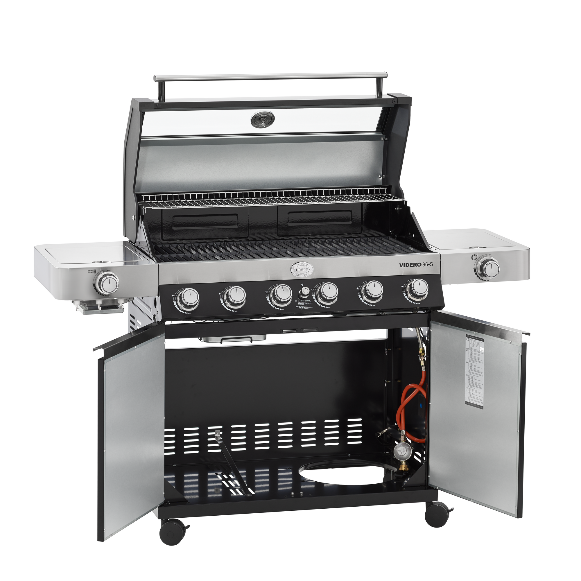 Gasgrill 'BBQ-Station Videro G6-S Vario+' schwarz + product picture