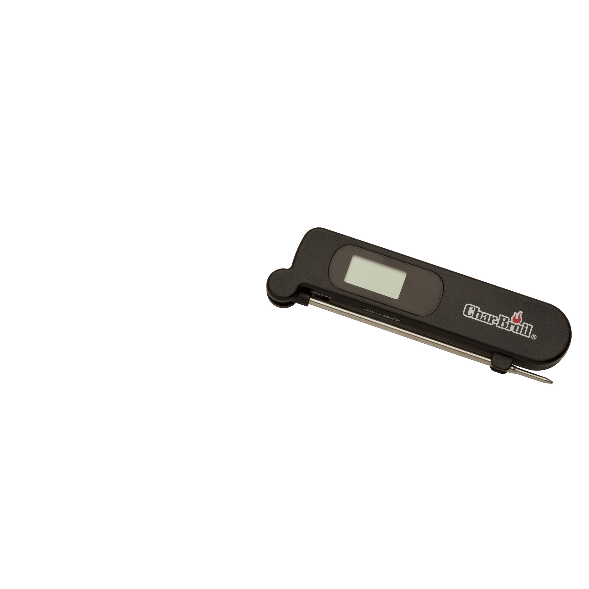 Digitalthermometer schwarz, mit LCD-Display + product picture