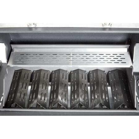 3. Bild von Gasgrill '6in1' schwarz 141 x 110 x 53 cm