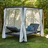 Loungebett 'Waikiki' Aluminium 150 x 206 cm
