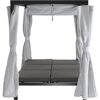 Loungebett 'Waikiki' Aluminium 150 x 206 cm