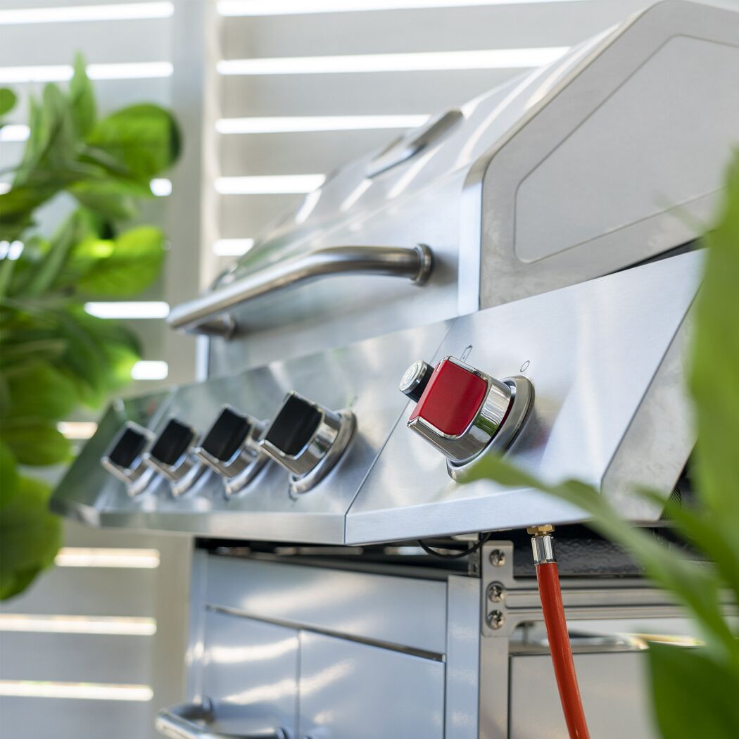 Gasgrill Harry 4-Brenner mit Seitenbrenner