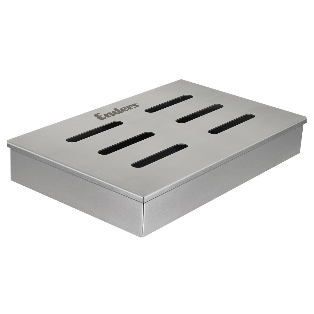 Räucherbox aus Edelstahl