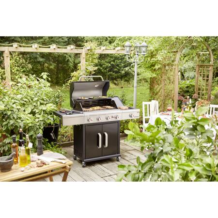 3. Bild von Gasgrill 'Triton maxX PTS 4.1' schwarz/silbern 142 x 120 x 56,5 cm