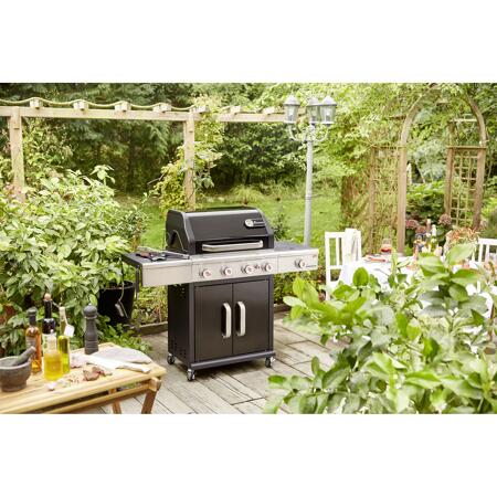 4. Bild von Gasgrill 'Triton maxX PTS 4.1' schwarz/silbern 142 x 120 x 56,5 cm