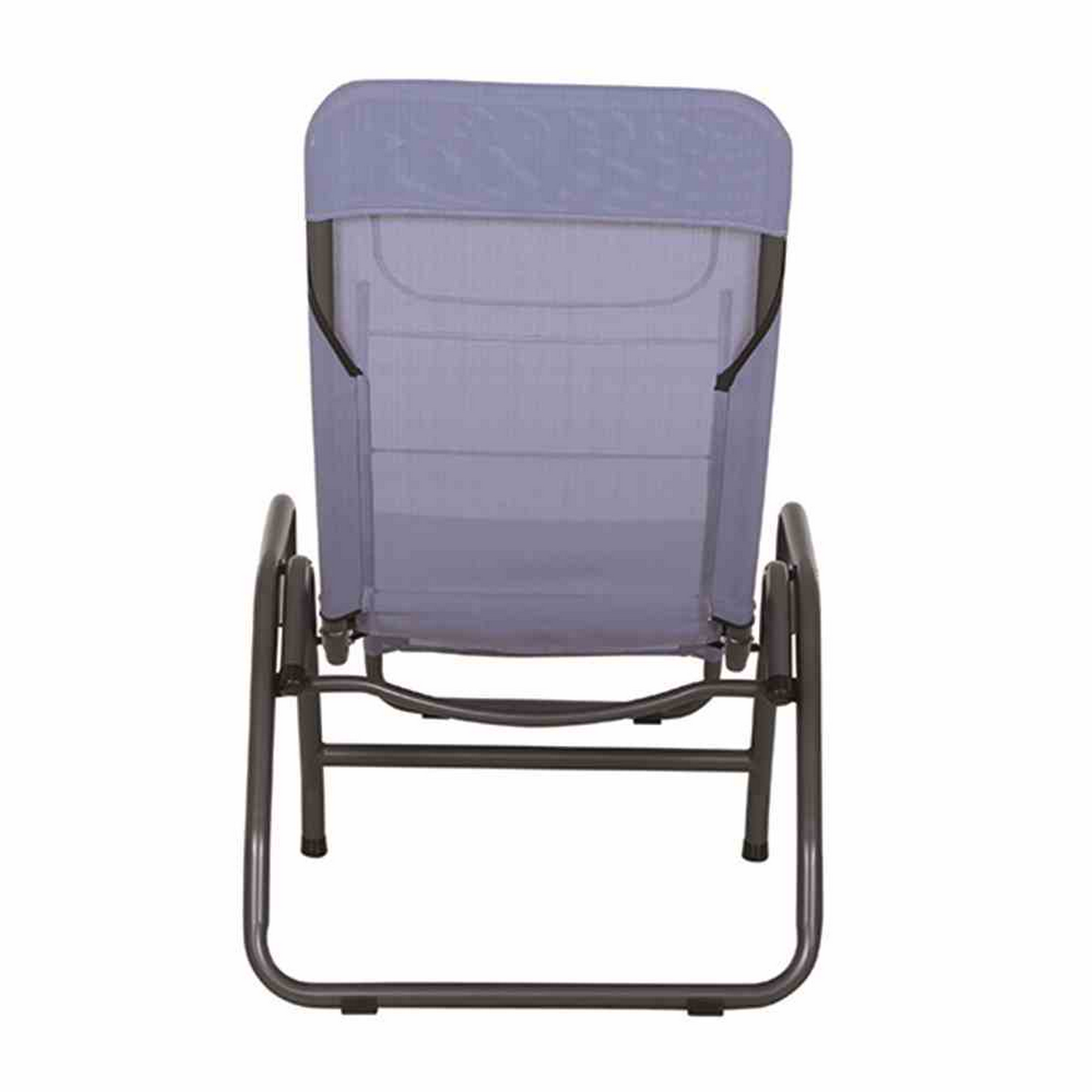 Sonnenliege 'Bito' blau 139 x 72 x 118 cm