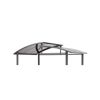 Ersatzdachplatten für Grillpavillon grau 240 x 230 cm