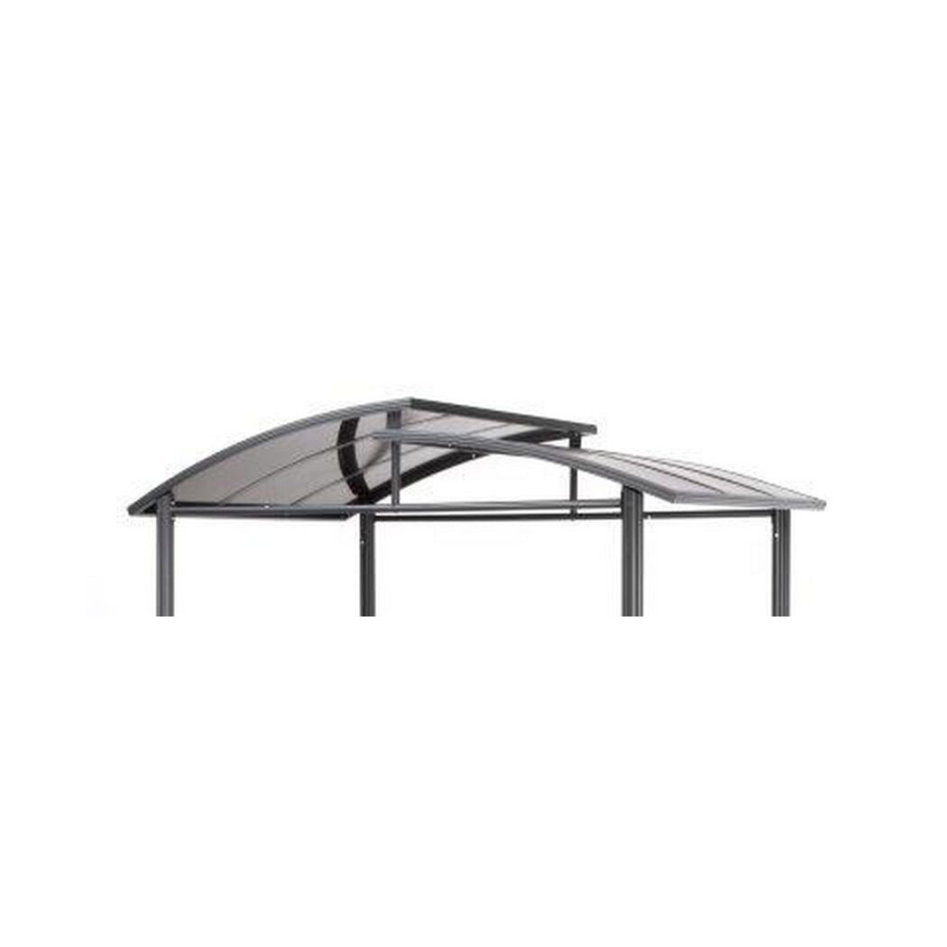 Ersatzdachplatten für Grillpavillon grau 240 x 230 cm
