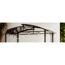 Ersatzdachplatten für Grillpavillon grau 240 x 230 cm