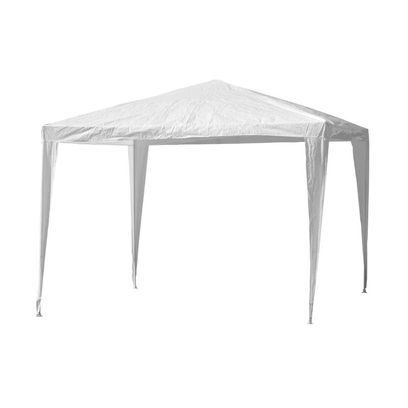 Weißer Pavillon 3x3 Meter