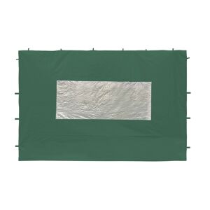 Seitenteil für Pavillon 'One Touch' mit Fenster grün 295 x 195 cm 2 Stück