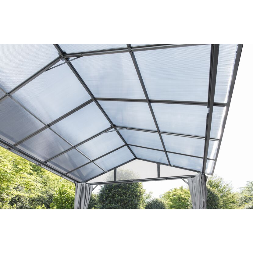 Pavillon Dachkonstruktion von unten