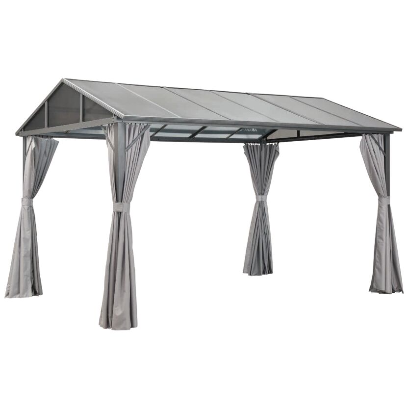 Pavillon 'Haus Style' anthrazit 395 x 297 x 260 cm