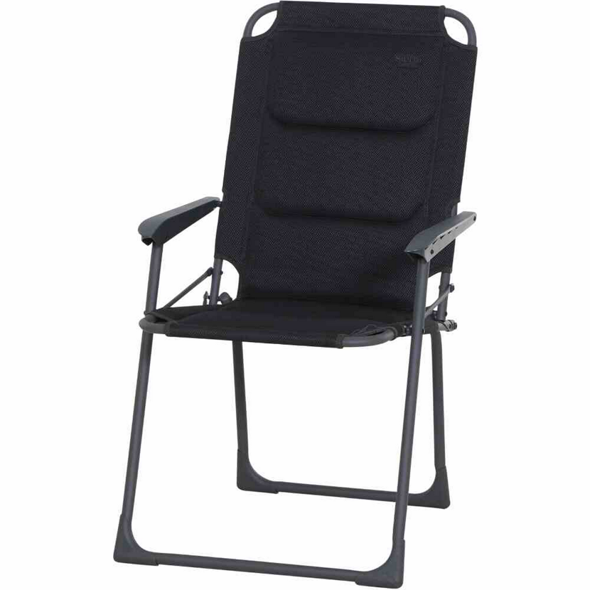 Campingstuhl 'Premium' klappbar Aluminium anthrazit 57,5 x 100 x 68 cm