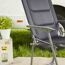 Campingstuhl 'Premium' klappbar Aluminium anthrazit 57,5 x 100 x 68 cm