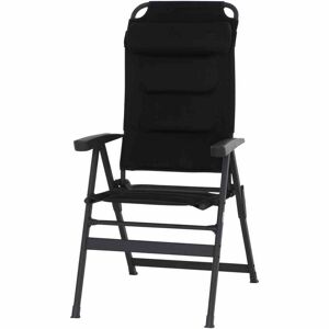 Campingstuhl 'Premium' anthrazit 59 x 118 x 70,5 cm, verstellbare Rückenlehne
