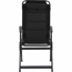 Campingstuhl 'Premium' anthrazit 59 x 118 x 70,5 cm, verstellbare Rückenlehne