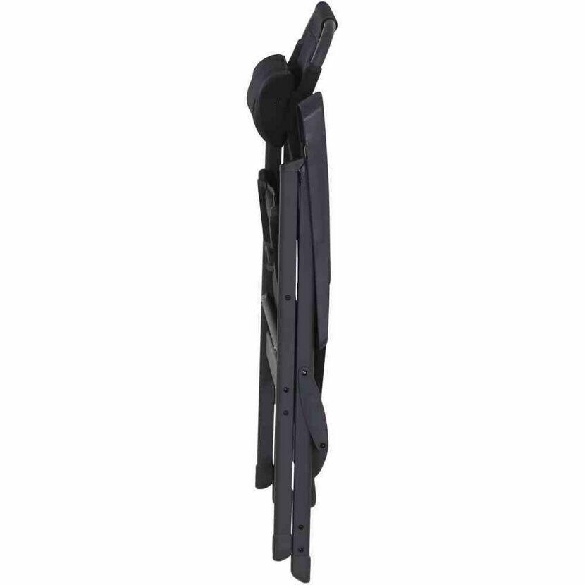 Campingstuhl 'Premium' klappbar Aluminium anthrazit 61 x 118 x 70,5 cm