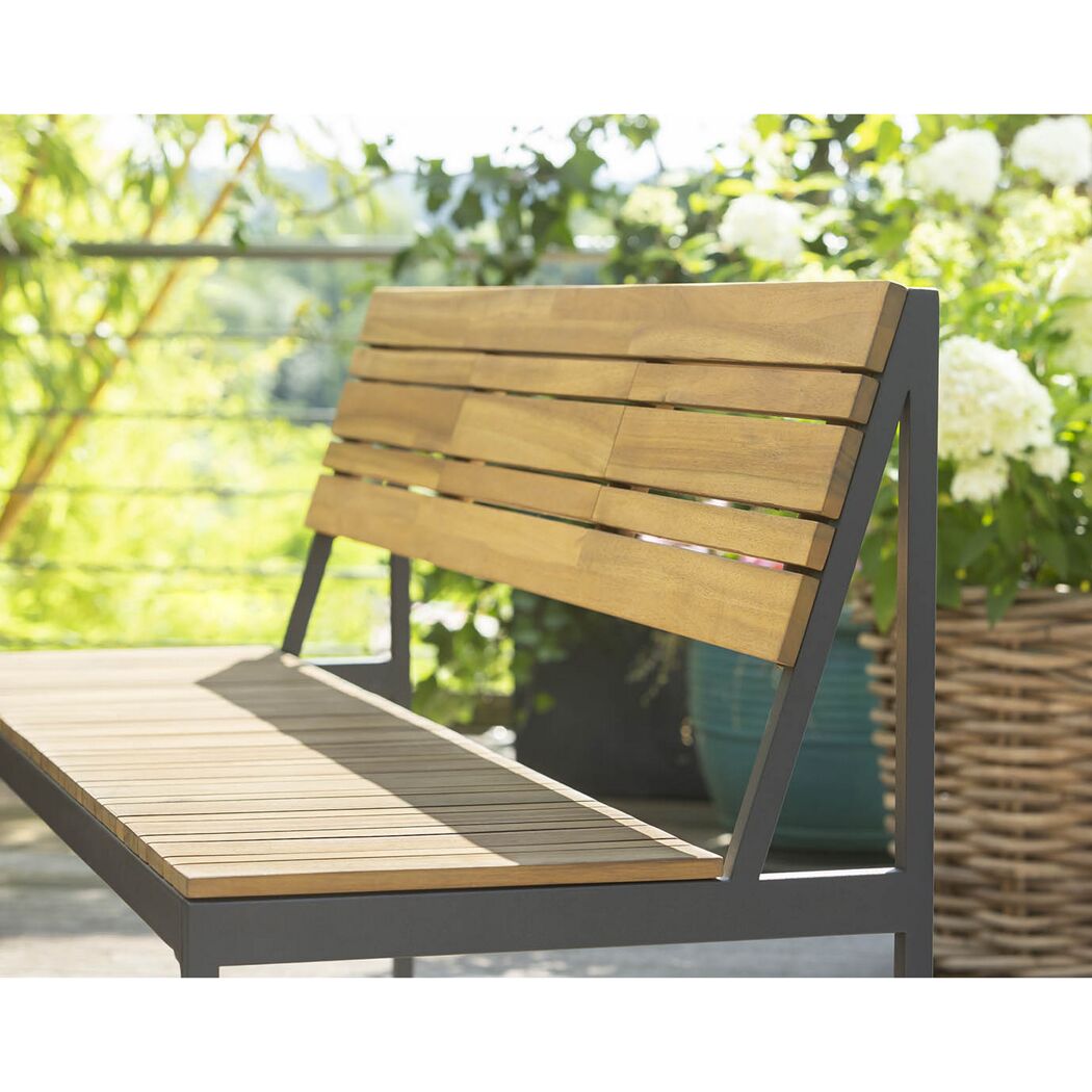 Gartenbank Lotti mit Holzlatten